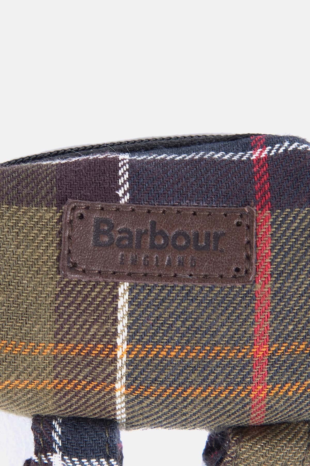 Tartan poop dog bag dispenser