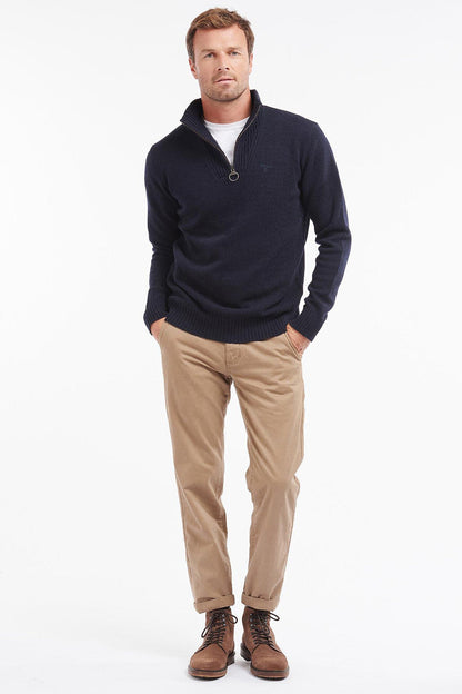 L/Wool Half Zip