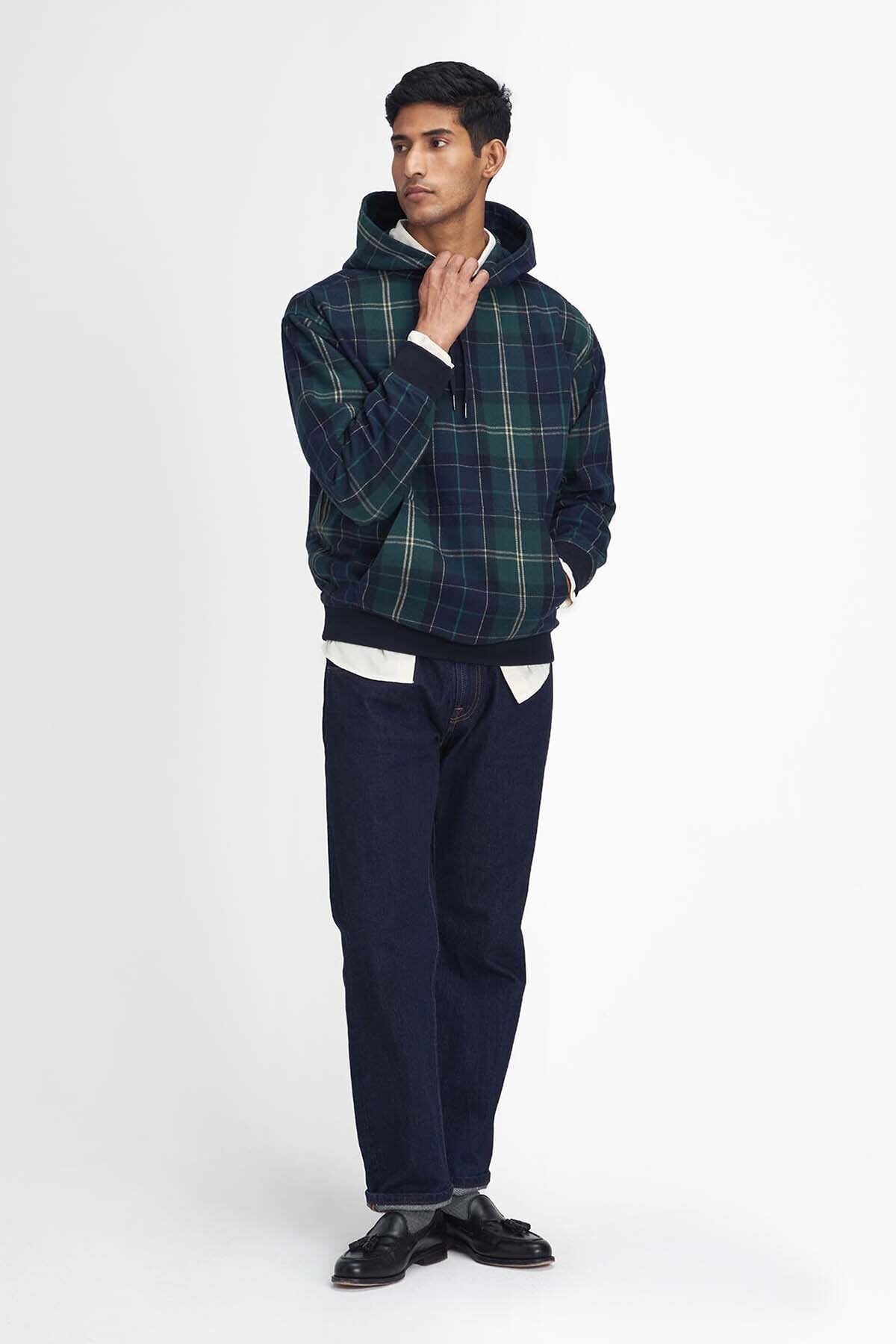 Brough Tartan Hoodie