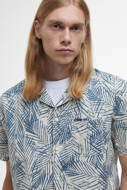 Falmouth Printed Regular Short-Sleeved Shirt