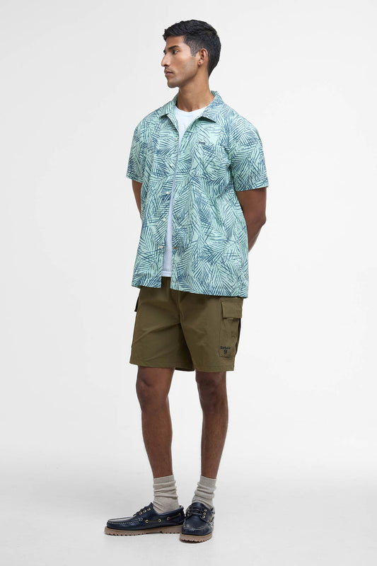 Falmouth Printed Regular Short-Sleeved Shirt